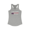 Tarasov 40 Columbus Hockey Grafitti Wall Design Women's Ideal Racerback Tank Top