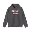 Peeke 2 Columbus Hockey Grafitti Wall Design Unisex Hooded Sweatshirt