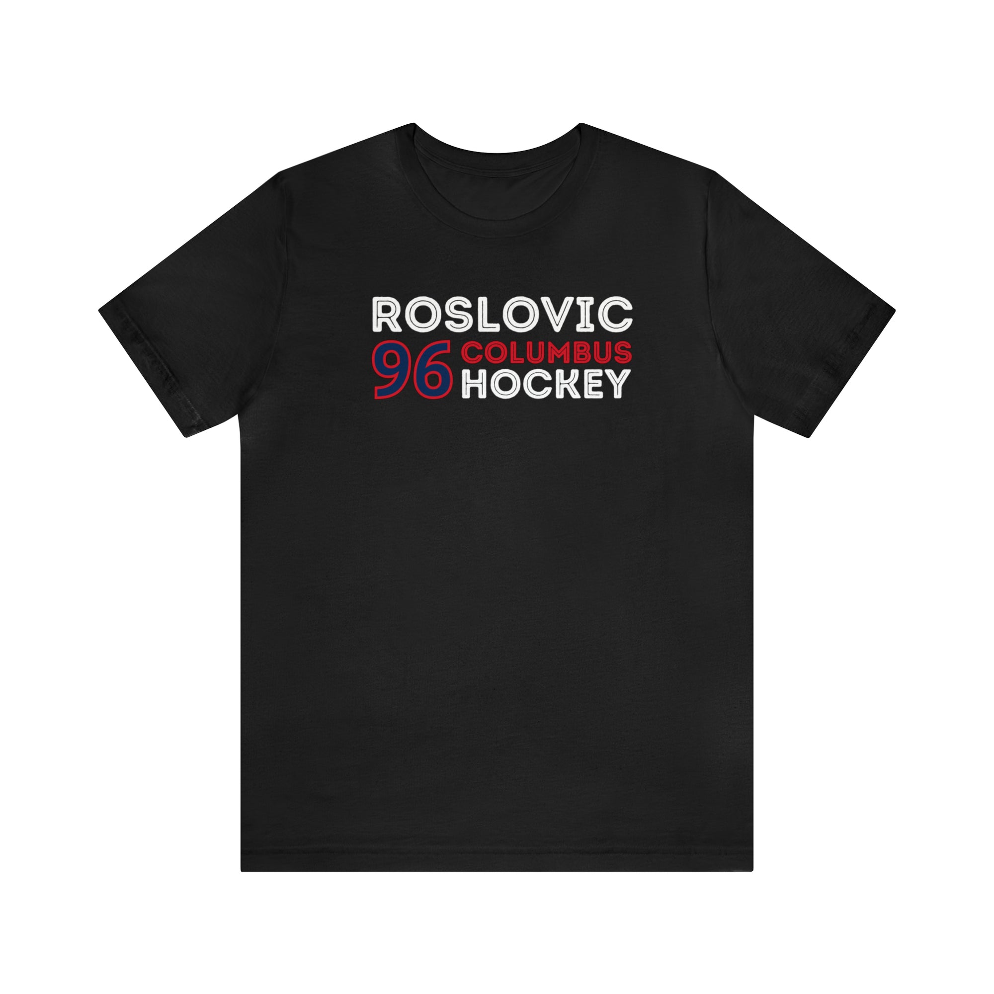 Roslovic 96 Columbus Hockey Grafitti Wall Design Unisex T-Shirt