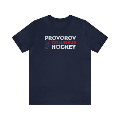 Provorov 9 Columbus Hockey Grafitti Wall Design Unisex T-Shirt