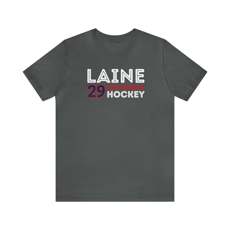 Laine 29 Columbus Hockey Grafitti Wall Design Unisex T-Shirt