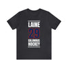 Laine 29 Columbus Hockey Union Blue Vertical Design Unisex T-Shirt
