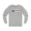 Merzlikins 90 Columbus Hockey Grafitti Wall Design Unisex Jersey Long Sleeve Shirt