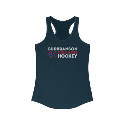 Gudbranson 44 Columbus Hockey Grafitti Wall Design Women's Ideal Racerback Tank Top