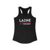 Laine 29 Columbus Hockey Grafitti Wall Design Women's Ideal Racerback Tank Top