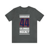 Gudbranson 44 Columbus Hockey Union Blue Vertical Design Unisex T-Shirt