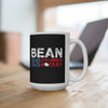 Bean 22 Columbus Hockey Ceramic Coffee Mug In Black, 15oz