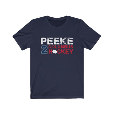 Peeke 2 Columbus Hockey Unisex Jersey Tee