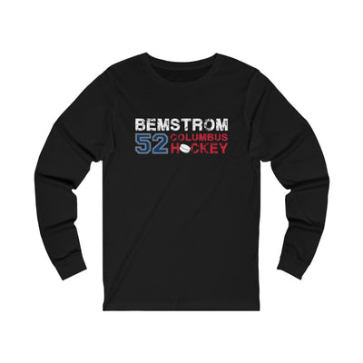 Bemstrom 52 Columbus Hockey Unisex Jersey Long Sleeve Shirt