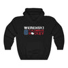 Werenski 8 Columbus Hockey Unisex Hooded Sweatshirt