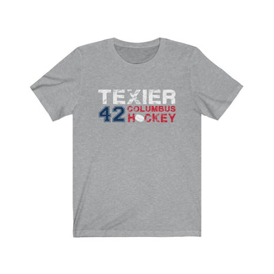 Texier 42 Columbus Hockey Unisex Jersey Tee