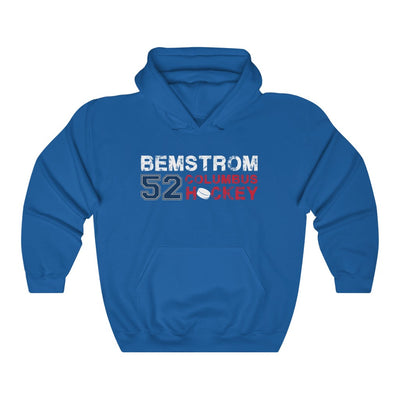Bemstrom 52 Columbus Hockey Unisex Hooded Sweatshirt