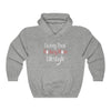 "Living That Hockey Mom Lifestyle" Unisex Hooded Sweatshirt