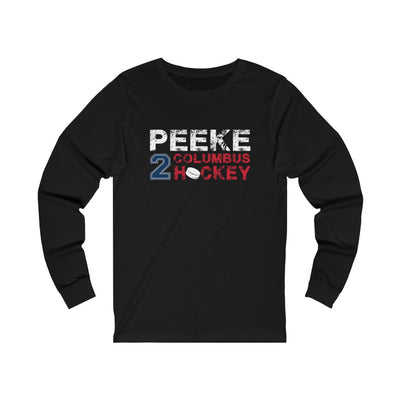 Peeke 2 Columbus Hockey Unisex Jersey Long Sleeve Shirt