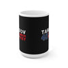 Tarasov 40 Columbus Hockey Ceramic Coffee Mug In Black, 15oz