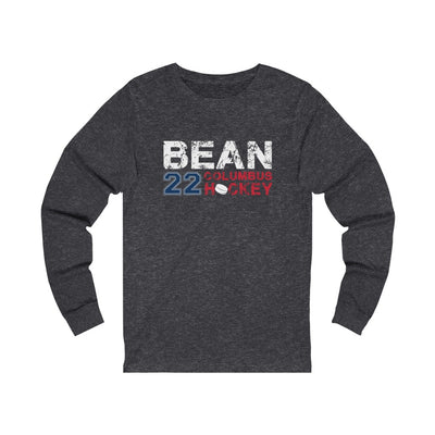 Bean 22 Columbus Hockey Unisex Jersey Long Sleeve Shirt