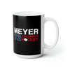 Meyer 72 Columbus Hockey Ceramic Coffee Mug In Black, 15oz