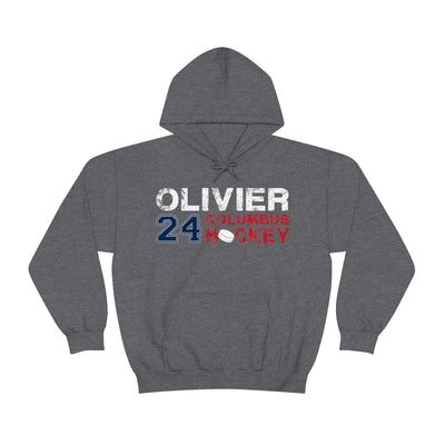 Olivier 24 Columbus Hockey Unisex Hooded Sweatshirt