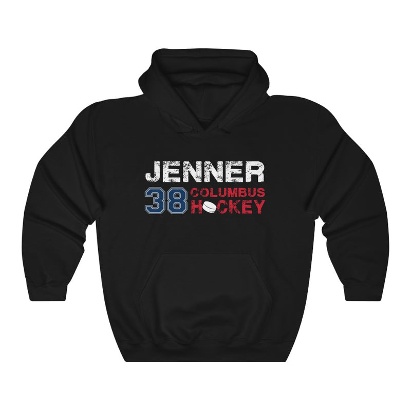 Jenner 38 Columbus Hockey Unisex Hooded Sweatshirt