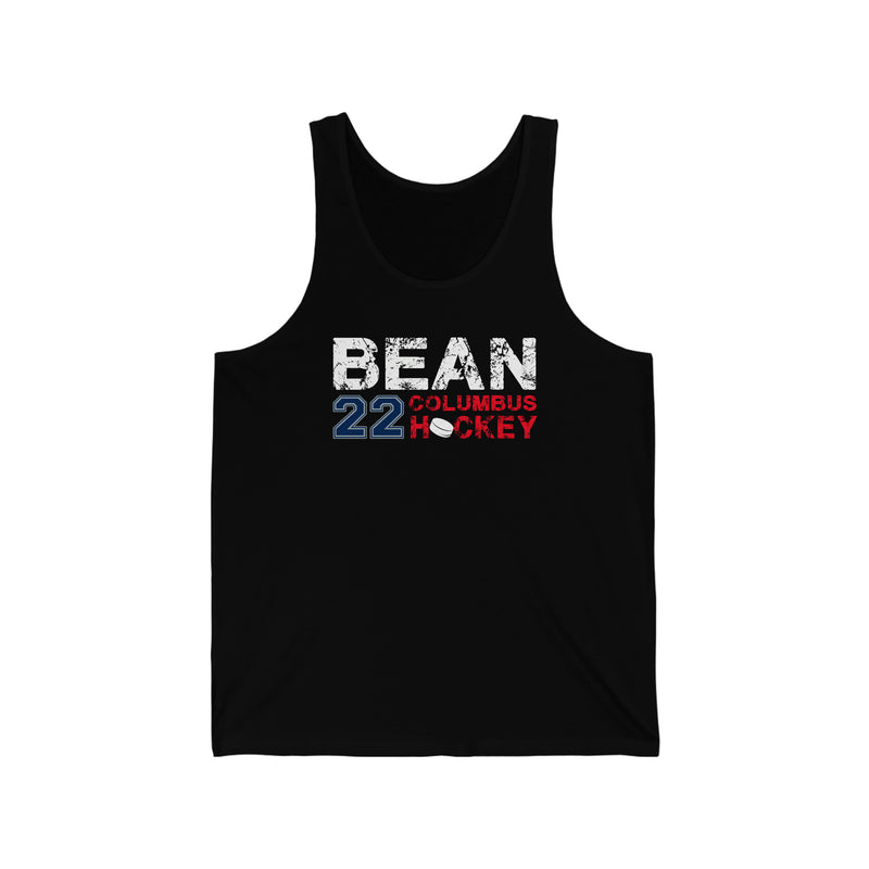 Bean 22 Columbus Hockey Unisex Jersey Tank Top