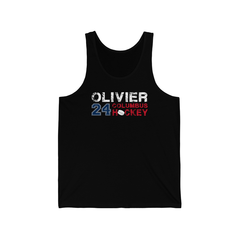 Olivier 24 Columbus Hockey Unisex Jersey Tank Top