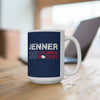 Jenner 38 Columbus Hockey Ceramic Coffee Mug In Union Blue, 15oz