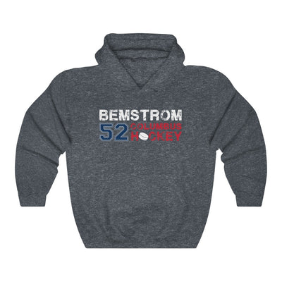 Bemstrom 52 Columbus Hockey Unisex Hooded Sweatshirt