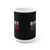 Boqvist 27 Columbus Hockey Ceramic Coffee Mug In Black, 15oz