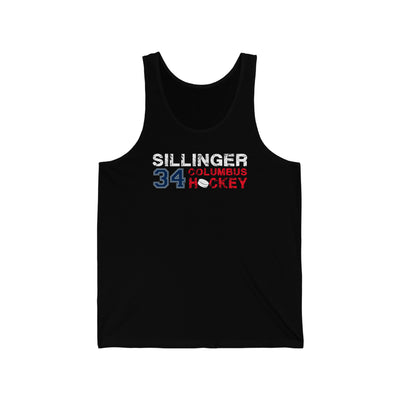 Sillinger 34 Columbus Hockey Unisex Jersey Tank Top