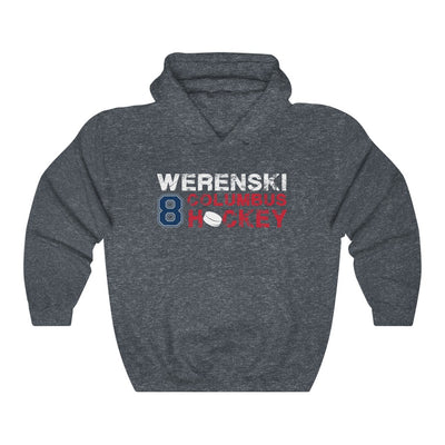 Werenski 8 Columbus Hockey Unisex Hooded Sweatshirt