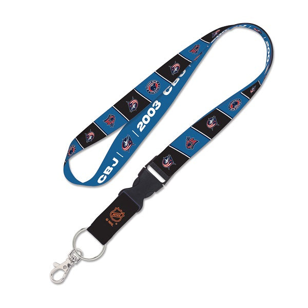 Columbus Blue Jackets Metal Keychain Ring - Ohio Sports Shop