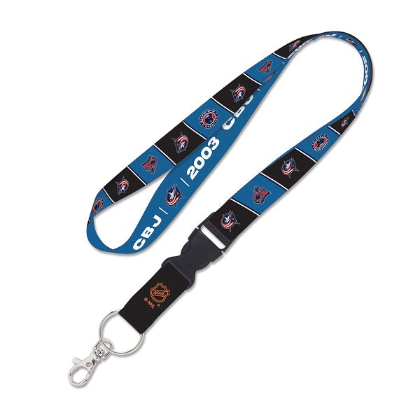 Columbus Blue Jackets Special Edition Lanyard With Detachable Buckle