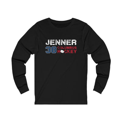 Jenner 38 Columbus Hockey Unisex Jersey Long Sleeve Shirt
