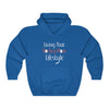 "Living That Hockey Mom Lifestyle" Unisex Hooded Sweatshirt