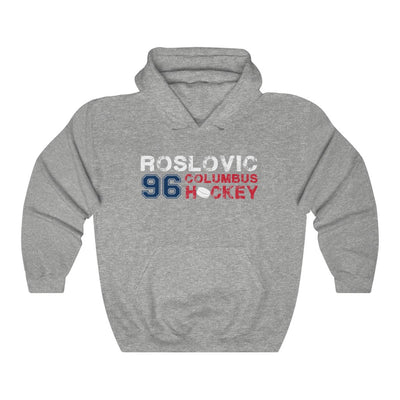 Roslovic 96 Columbus Hockey Unisex Hooded Sweatshirt