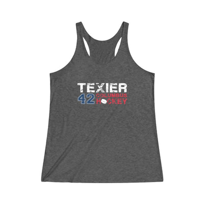 Texier Columbus Hockey Women's Tri-Blend Racerback Tank Top