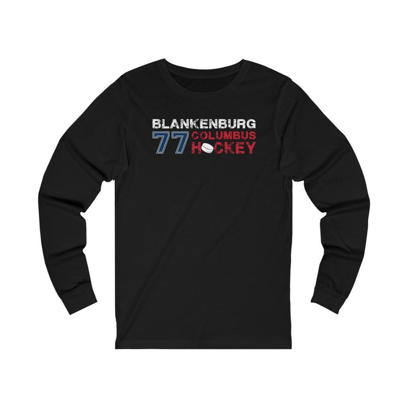 Blankenburg 77 Columbus Hockey Unisex Jersey Long Sleeve Shirt