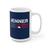 Jenner 38 Columbus Hockey Ceramic Coffee Mug In Union Blue, 15oz