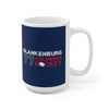 Blankenburg 77 Columbus Hockey Ceramic Coffee Mug In Union Blue, 15oz