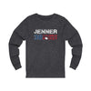Jenner 38 Columbus Hockey Unisex Jersey Long Sleeve Shirt