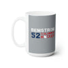 Bemstrom 52 Columbus Hockey Ceramic Coffee Mug In Capital Silver, 15oz