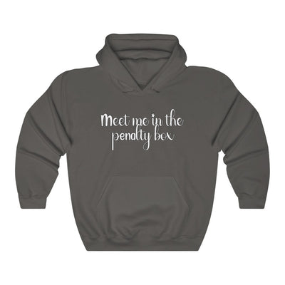 "Meet Me In The Penalty Box" Unisex Hooded Sweatshirt