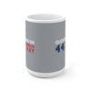 Gudbranson 44 Columbus Hockey Ceramic Coffee Mug In Capital Silver, 15oz