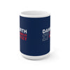 Danforth 17 Columbus Hockey Ceramic Coffee Mug In Union Blue, 15oz