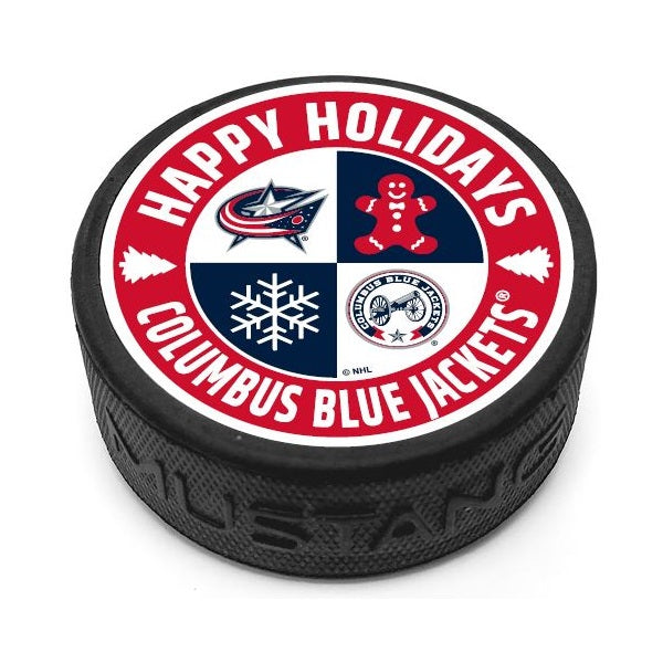 Columbus Blue Jackets hockey puck