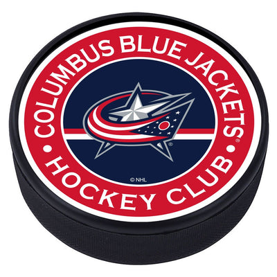 Columbus Blue Jackets hockey puck