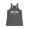 Meyer 72 Columbus Hockey Women's Tri-Blend Racerback Tank Top