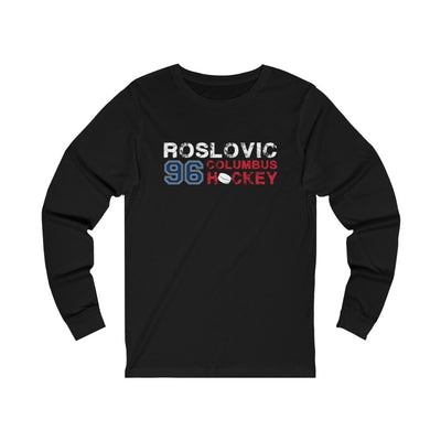 Roslovic 96 Columbus Hockey Unisex Jersey Long Sleeve Shirt