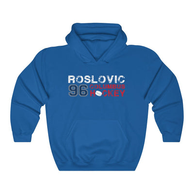 Roslovic 96 Columbus Hockey Unisex Hooded Sweatshirt