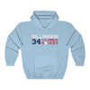 Sillinger 34 Columbus Hockey Unisex Hooded Sweatshirt